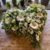 Cuore fiori freschi