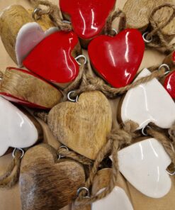Cuore in legno 5 cm