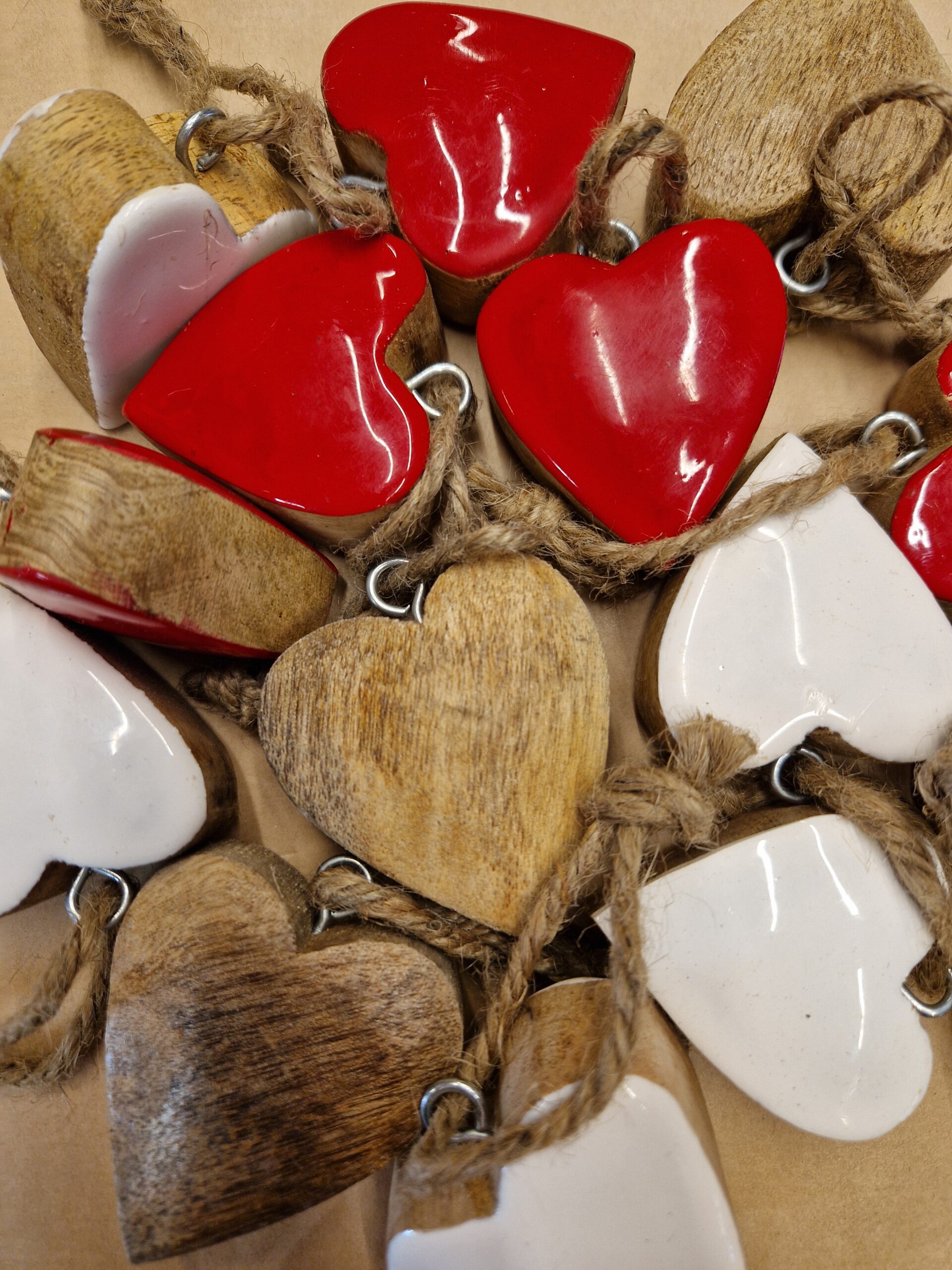 Cuore in legno 5 cm