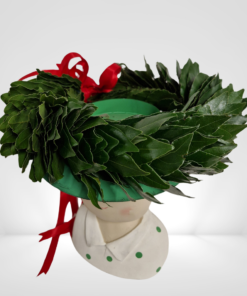 Coroncina laurea con rose stabilizzate - immagine 3