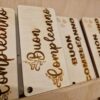 Targhetta in legno “Buon Compleanno”