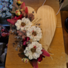 Cuore in legno decorato